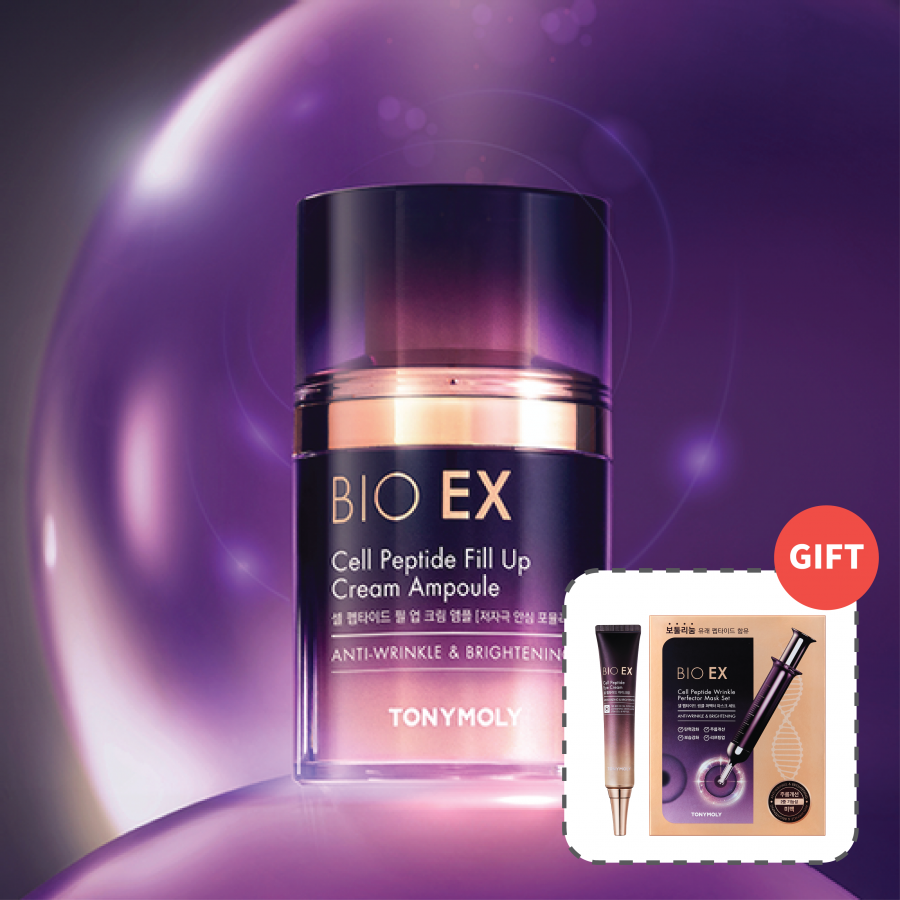 BIO EX Cell Peptide Fill Up Cream Ampoule TONYMOLY